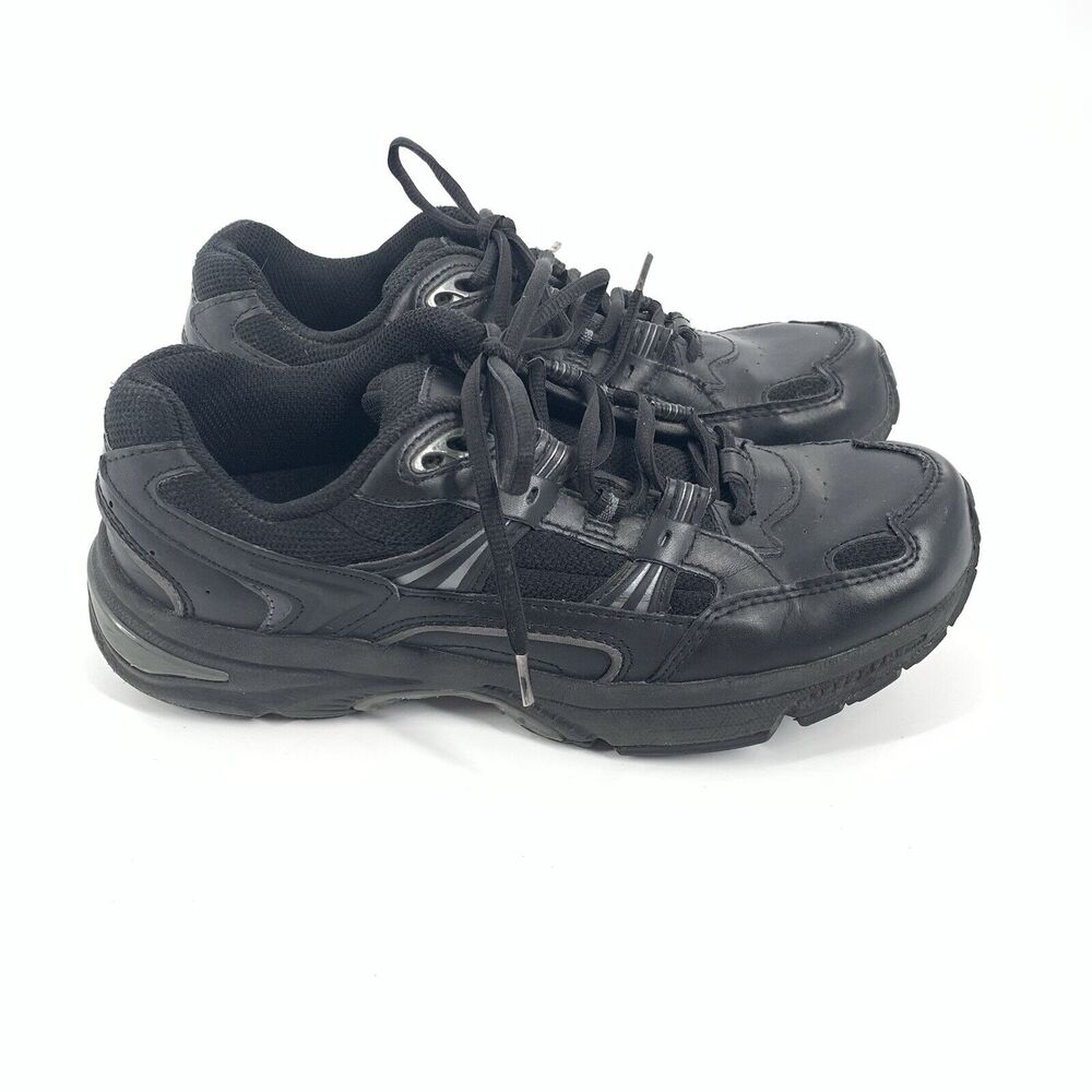 $120 Vionic Walker Orthopedic Walking Sneaker Size 8 Womens Solid Black Comfort